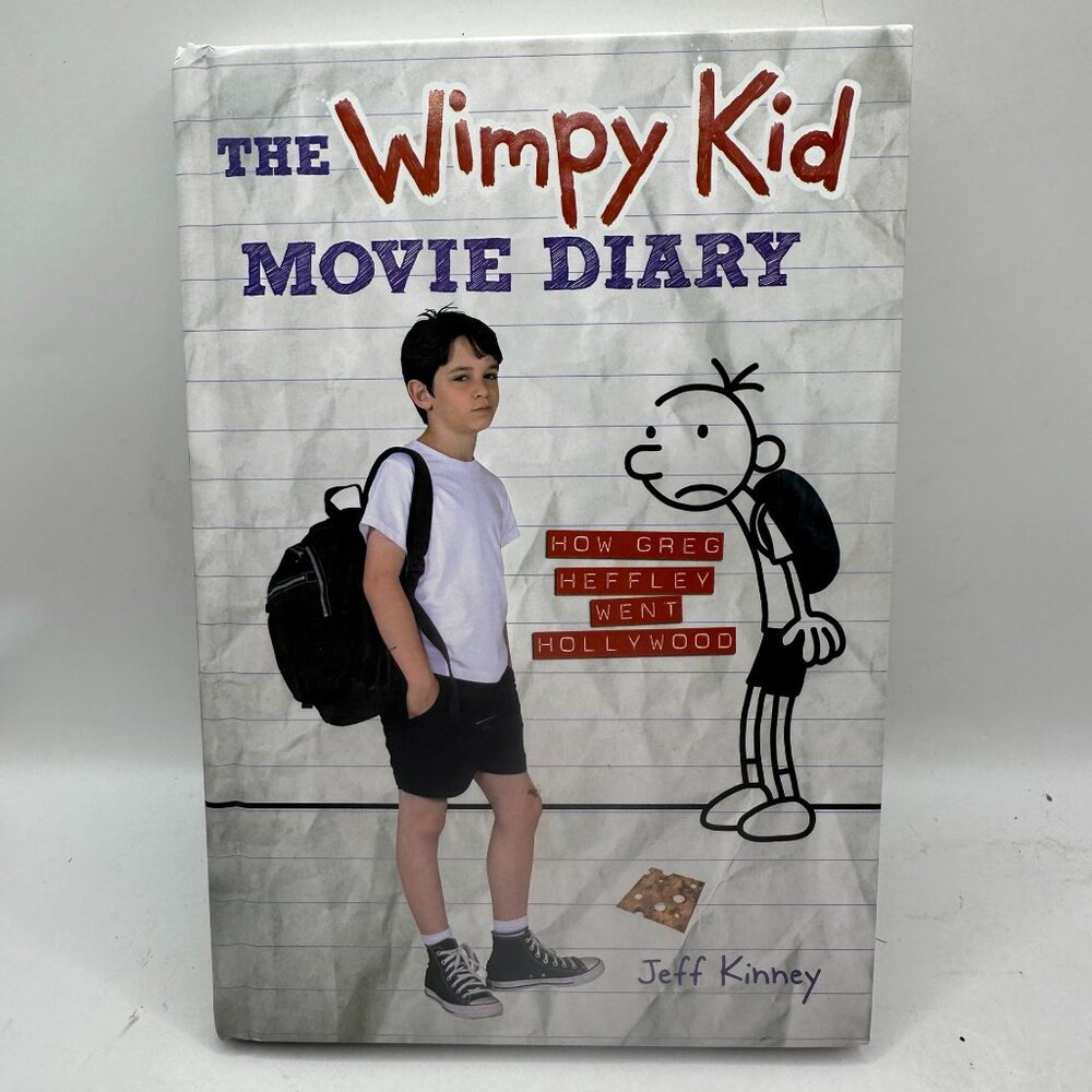 The Wimpy Kid Movie Diary By Jeff Kinney Hardcover Book